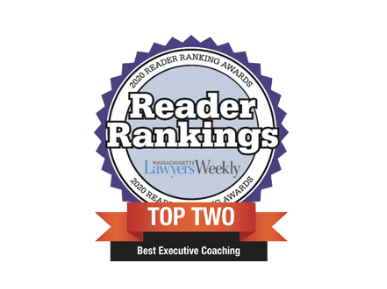 Mass. Lawyers Weekly Reader Rankings - 2020 Top Two Best Executive Coaching
